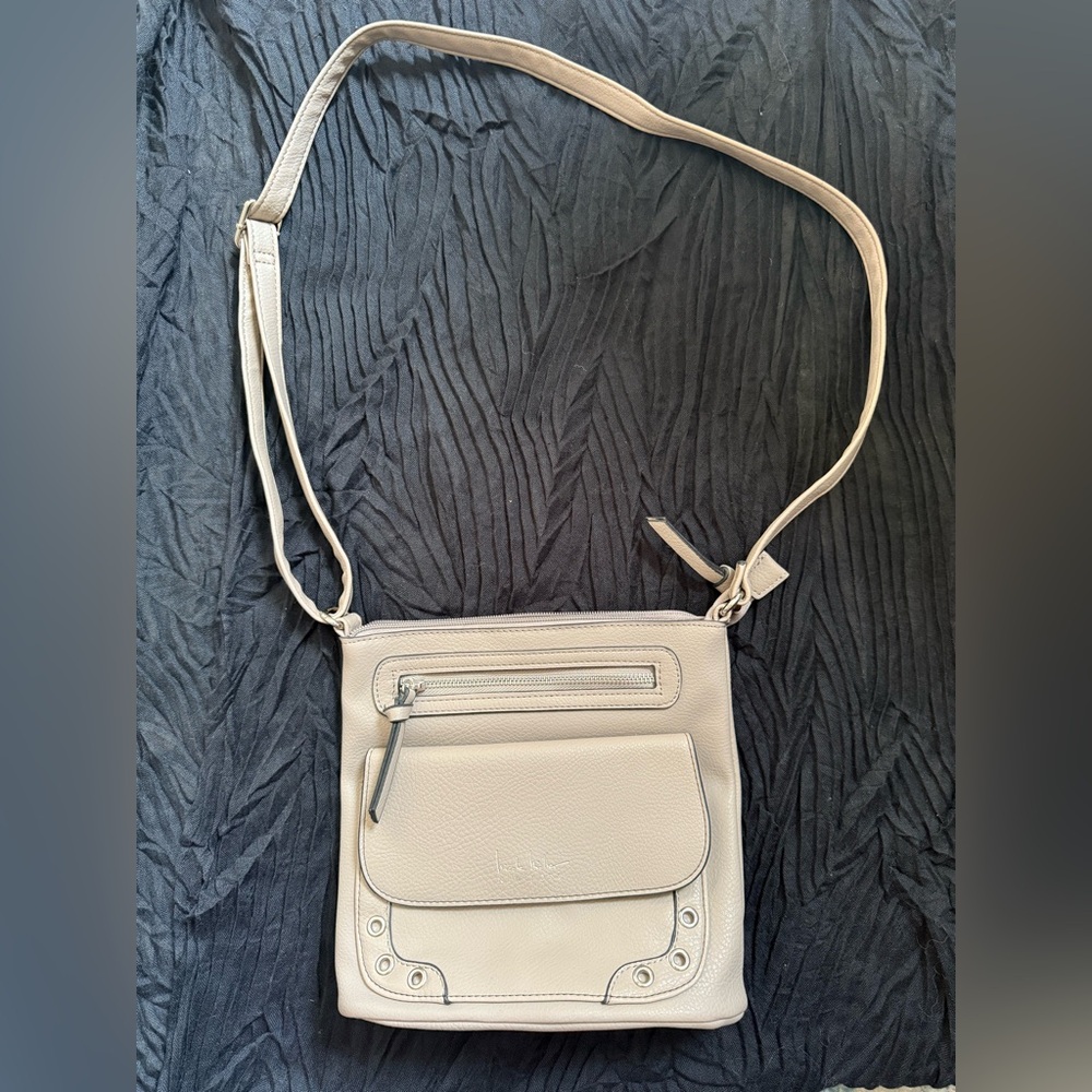 Nicole Miller Elegant taupe Bag